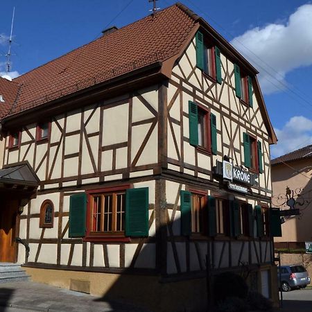Pension Krone Sternenfels Luaran gambar